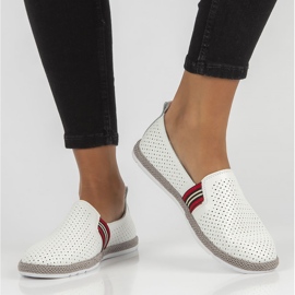 Lederschuhe Filippo DP2309 / 21 Wh weiß 1