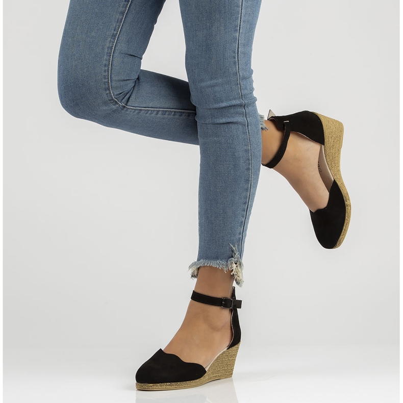 Ledersandalen Filippo DS1394 / 21 Bk Schwarz 2