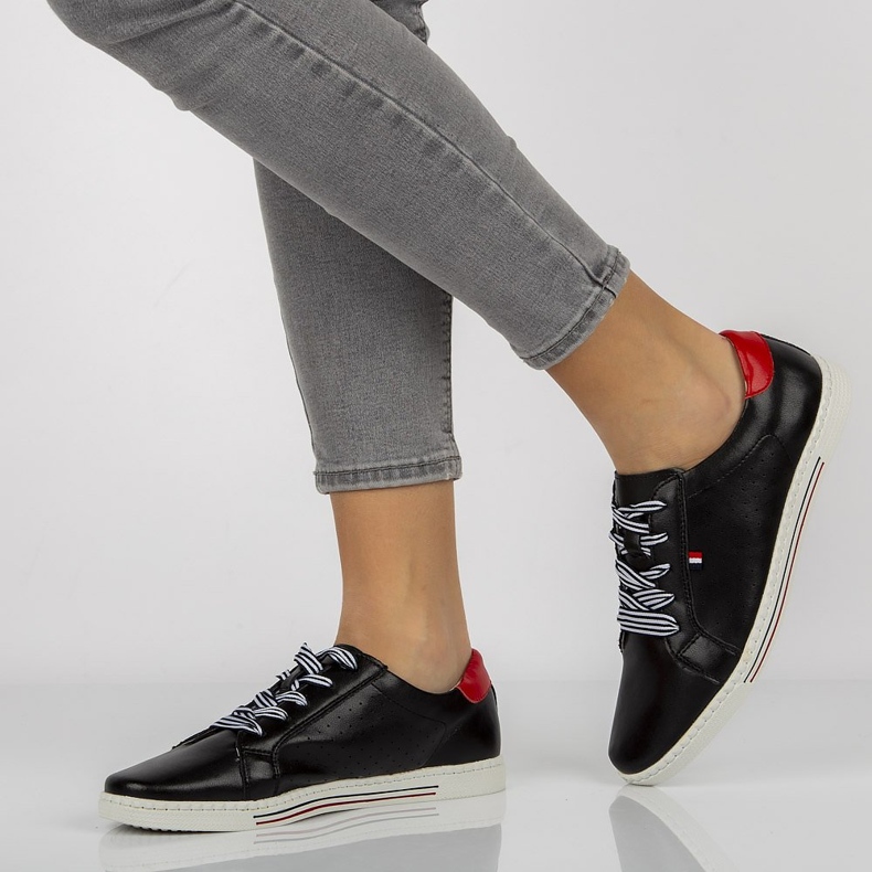 Lederschuhe Filippo DP2154 / 21 Bk schwarz 1