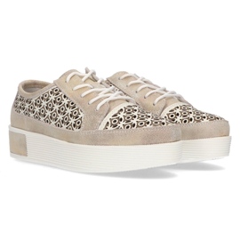 Lederschuhe FILIPPO DP2026 / 21 Go Gold golden 1