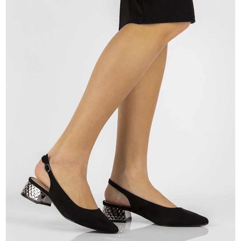 FILIPPO DP2095 / 21 Bk Schwarze High Heels 1