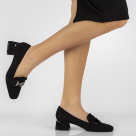 Schwarze FILIPPO DP2097 / 22 Bk High Heels Schuhe 1