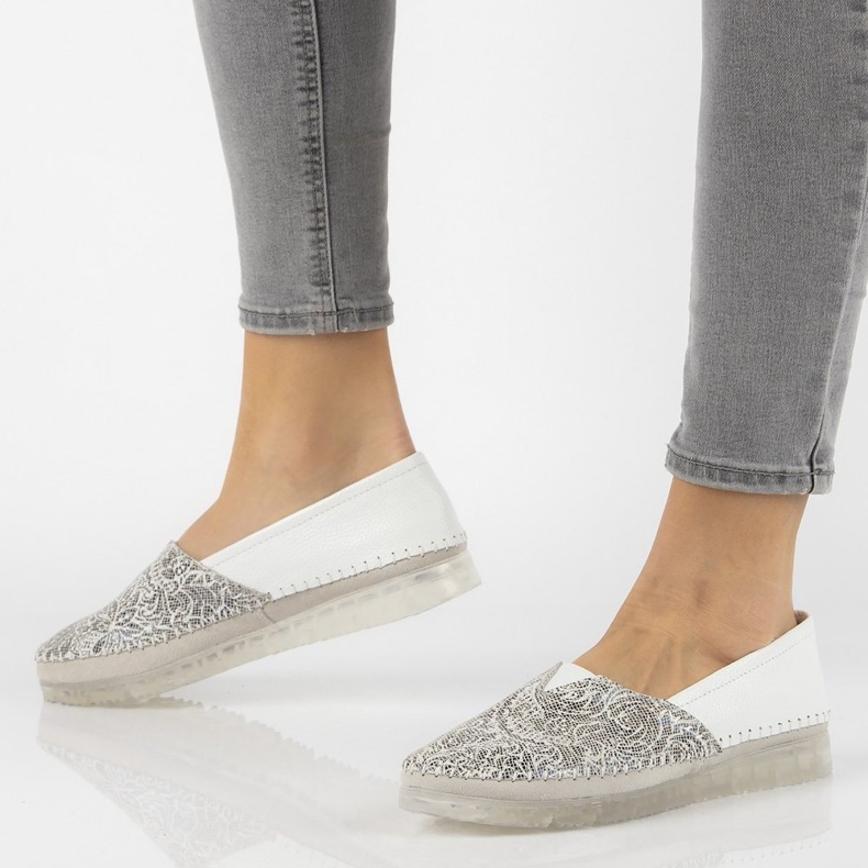 Lederschuhe Filippo DP2147 / 21 Wh weiß mehrfarbig 1