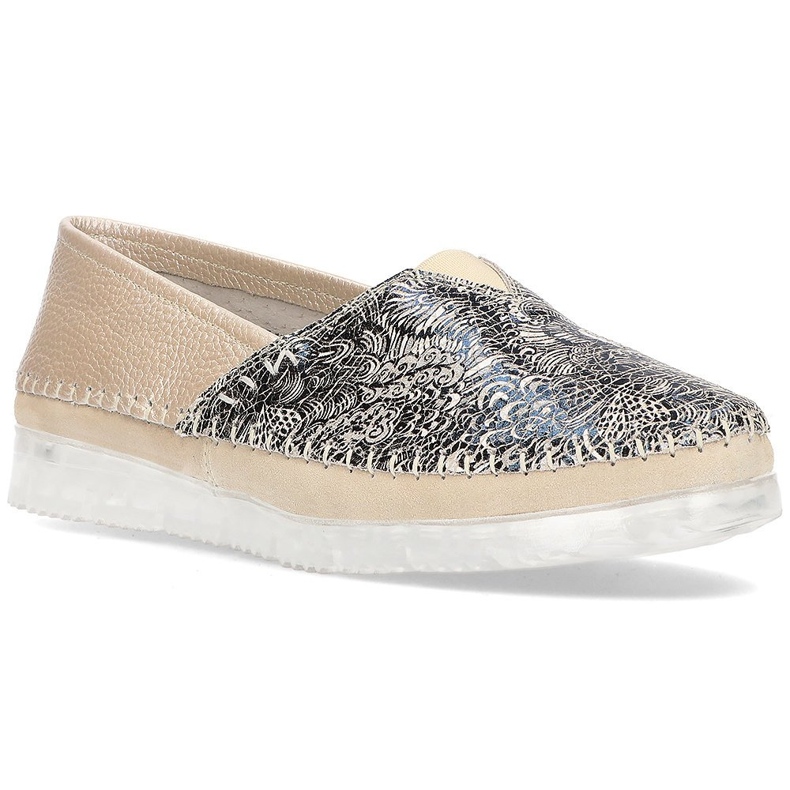 Lederschuhe Filippo DP2147 / 21 Beige sein mehrfarbig 1