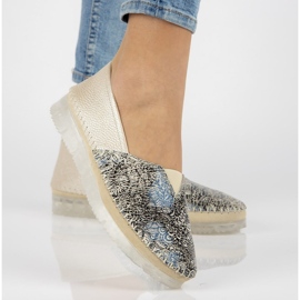 Lederschuhe Filippo DP2147 / 21 Beige sein mehrfarbig 2