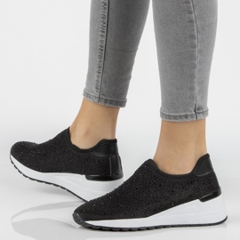 Turnschuhe Filippo DP2001 / 21 Bk schwarz 2