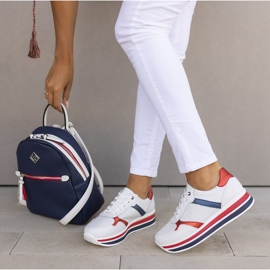 Lederturnschuhe Filippo DP2004 / 21 Wh weiß 1