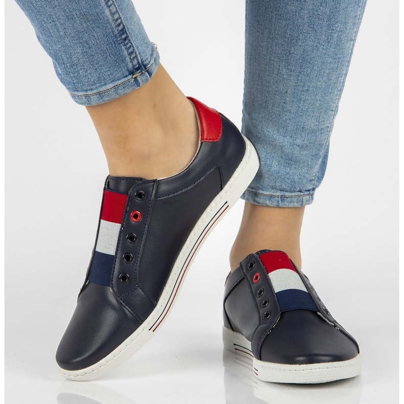 Lederschuhe Filippo DP2155 / 21 Nv marineblau navy blau 1