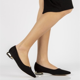 Schwarze Filippo DP2091 / 21 Bk High Heels Schuhe 2