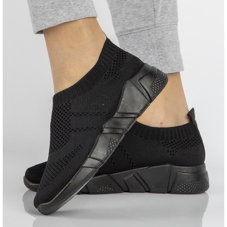 Damenturnschuhe Filippo DTN2182 / 21 Bkbk schwarz 2