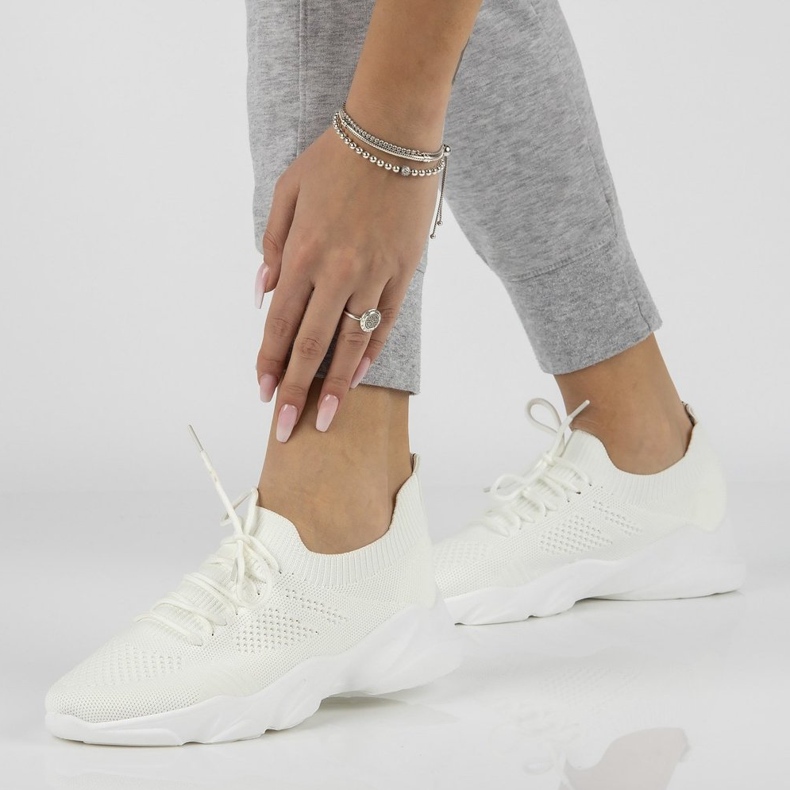 Damenturnschuhe Filippo DTN2184 / 21 Wh weiß 1