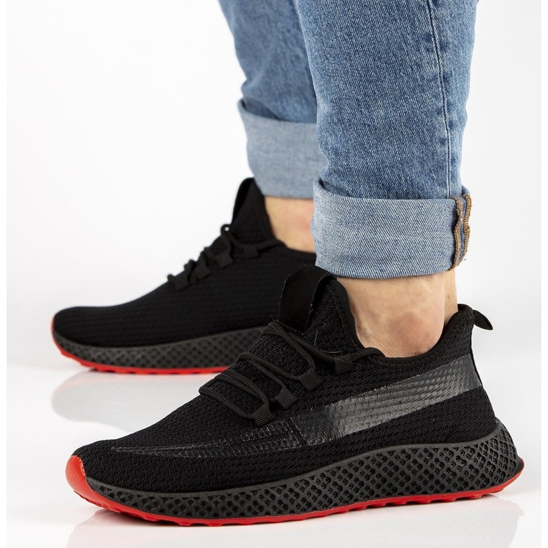 Schwarze Filippo MTN2179 / 21 Bk Rd Herrenturnschuhe 1