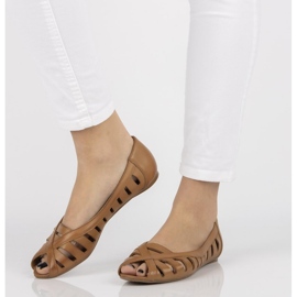 Lederballerinas Filippo 04506 braun 1