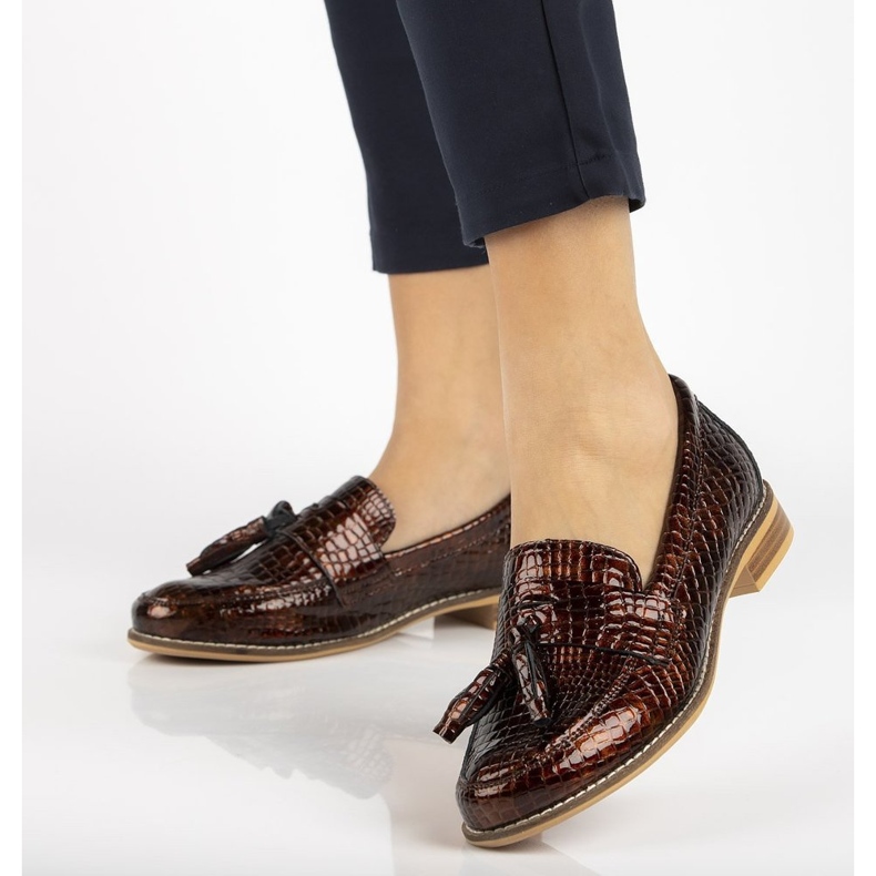 Lederhalbschuhe Filippo DP2161 / 21 Br braun 1