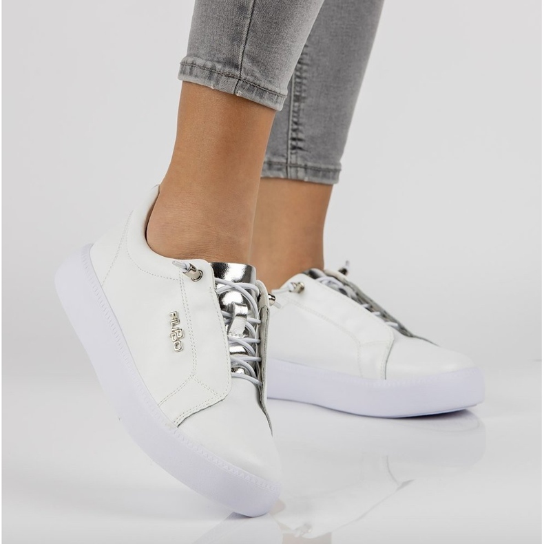 Lederschuhe Filippo DP2041 / 21 Wh weiß 1