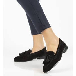 Ledermokassins Filippo DP2149 / 21 Bk schwarz 2