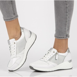 Ledersneaker Filippo DP2052 / 21 Wh weiß 1