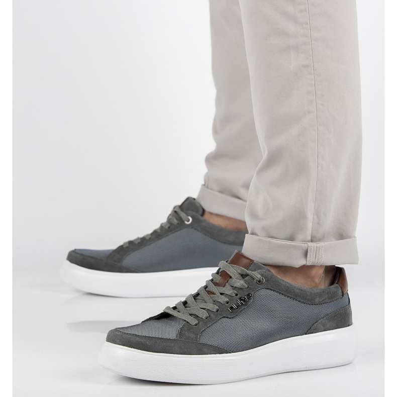 Lederschuhe Filippo MP2398 / 21 Gr grau 2