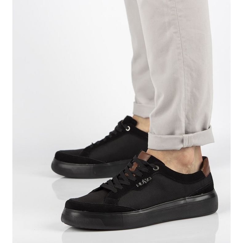 Lederschuhe Filippo MP2398 / 21 Bk schwarz 2