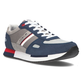 Filippo MSP2129 / 21 Nv Gr Schuhe grau marineblau navy blau 1