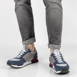 Filippo MSP2129 / 21 Nv Gr Schuhe grau marineblau navy blau 2