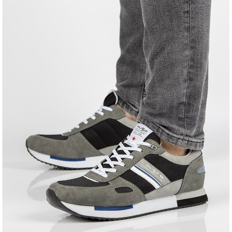 Filippo MSP2129 / 21 Gr graue Schuhe 2