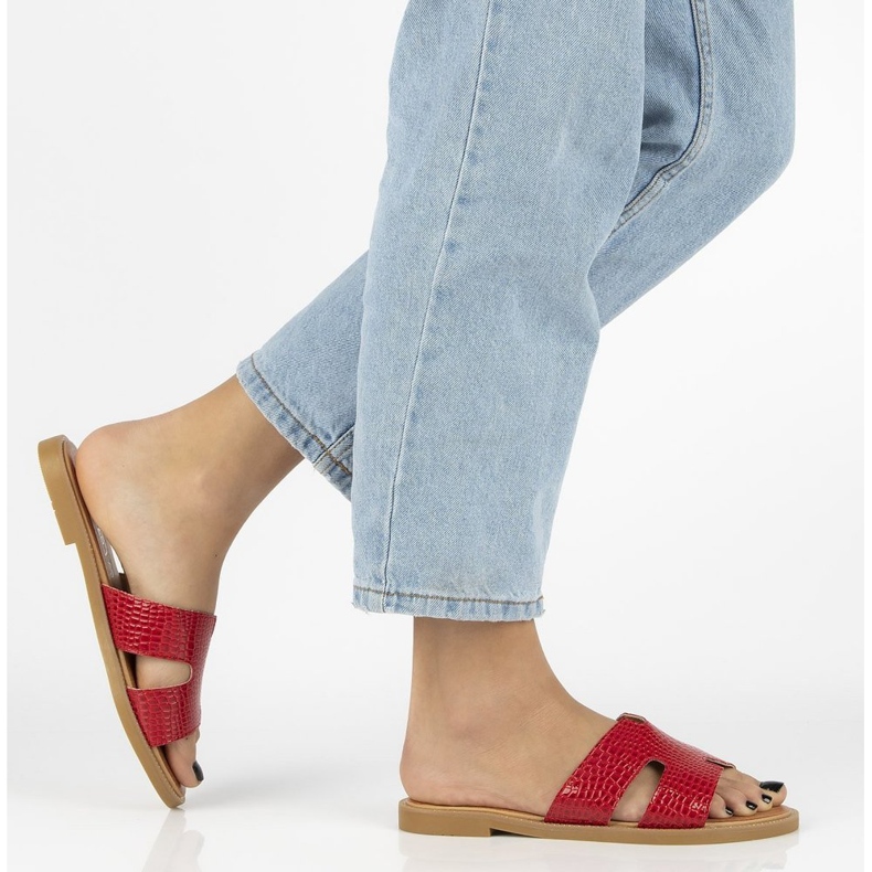 Filippo DK2100 / 21 Rd Rote Hausschuhe 1