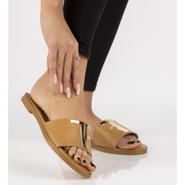 Filippo DK2103 / 21 Beige Hausschuhe sein 1