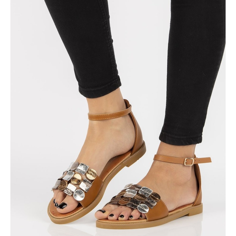 Filippo DS1286 / 21 Br braune Sandalen 1