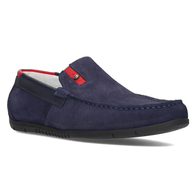 Wildleder-Loafer Filippo 5274-5 marineblau 1