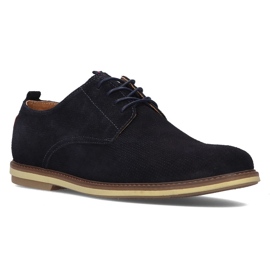 Lederschuhe Filippo 5385-1 marineblau 1