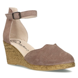 Ledersandale Filippo DS1394 / 21 Sd beige-meliert 1
