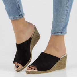 Lederhausschuhe Filippo DK2143 / 21 Bk schwarz 2