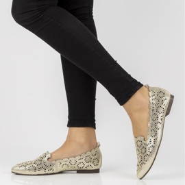 Lederherren Filippo DP2039 / 21 Go Gold golden 1