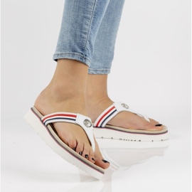 Lederhausschuhe Filippo DK2327 / 21 Wh weiß 1