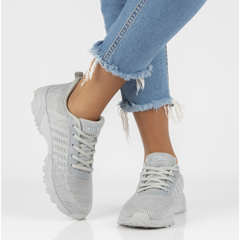 Filippo DSP1445 / 21 Gr graue Sportschuhe 1