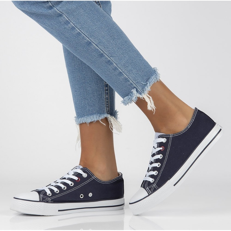 Marineblaue Filippo Dtn203 / 21 Nv Turnschuhe navy blau 1