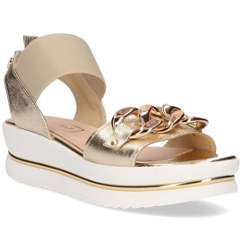 Ledersandalen Filippo 104 Gold golden 1