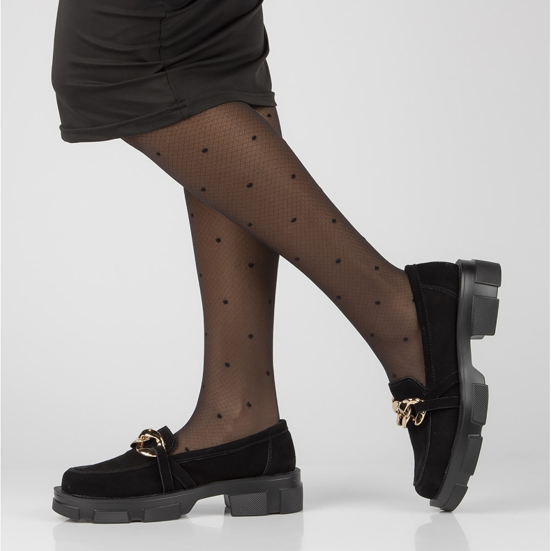 Lederschuhe Filippo DP3221 / 21 Bk S schwarz 1