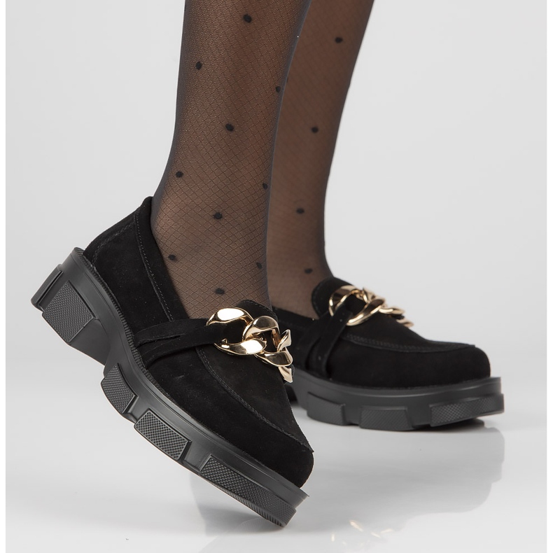 Lederschuhe Filippo DP3221 / 21 Bk S schwarz 2