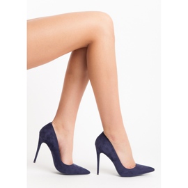 Betler Pumps auf einer Nadel violett 1