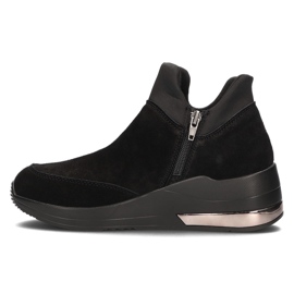 Lederstiefel Filippo DBT3029 / 21 Bk schwarz 1