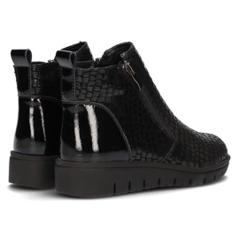 Schwarze Filippo DBT3208 / 21 Bk Stiefel 2