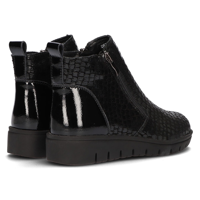 Schwarze Filippo DBT3208 / 21 Bk Stiefel 2