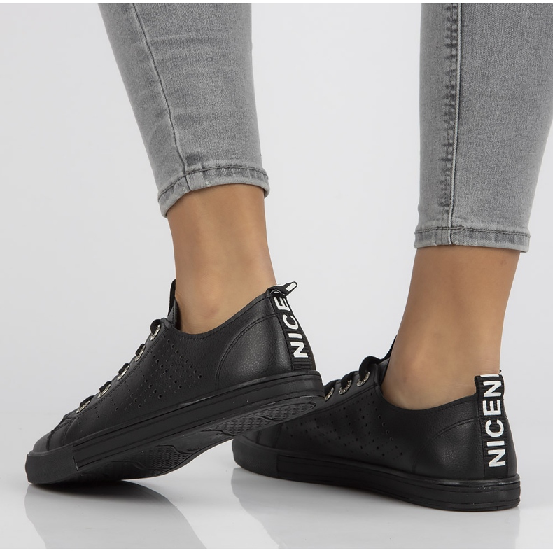 Filippo DP2288 / 21 Bk Bk schwarze Turnschuhe 1