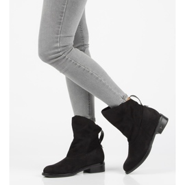 Schwarze Filippo DBT3049 / 21 Bk Stiefel 1