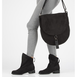 Schwarze Filippo DBT3049 / 21 Bk Stiefel 2