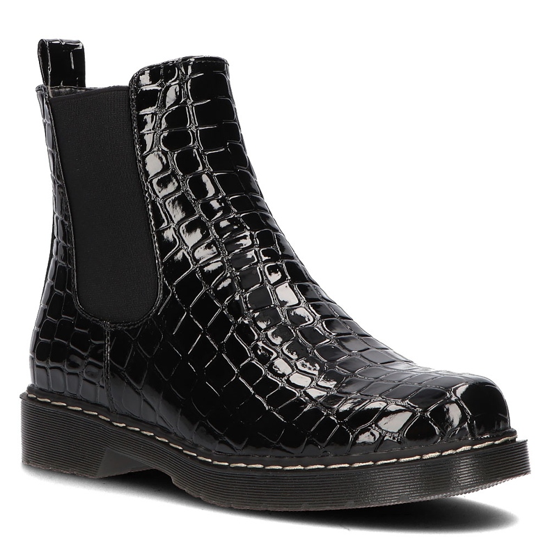 Schwarze Filippo DBT3055 / 21 Bk Stiefel 1