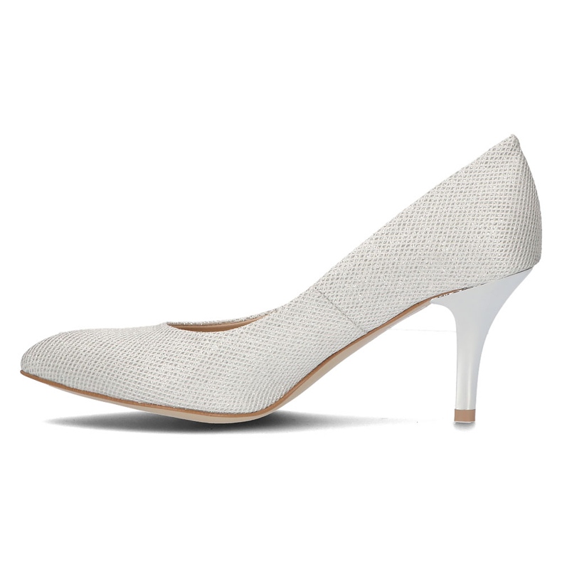 Lederpumps Filippo 2108 Silber 2