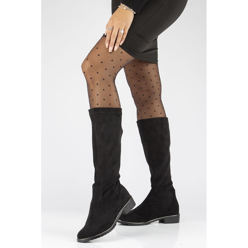 Schwarze Filippo DKZ3120 / 21 Bk Stiefel 1